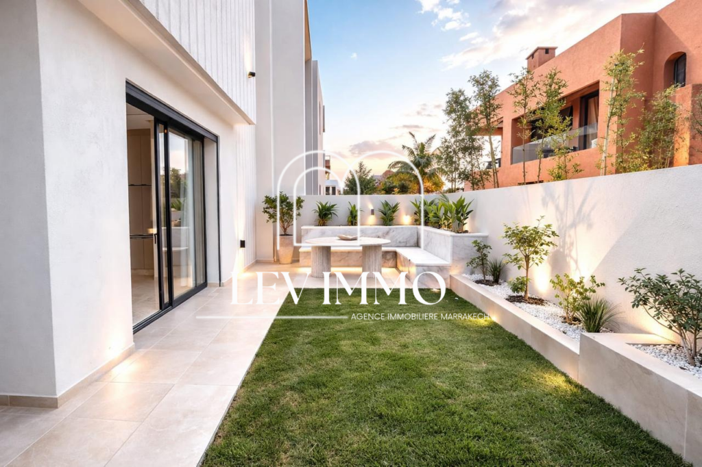 Villa route ouirka a la vente meublée jardin piscine