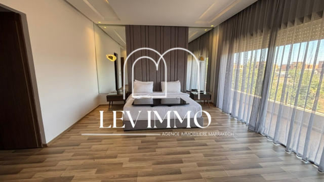 marrakech location villa meublée longue durée