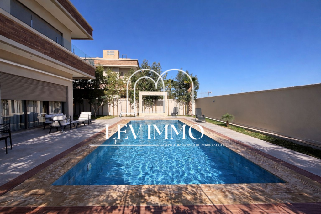 AGDAL – Superbe villa meublée 5Suites